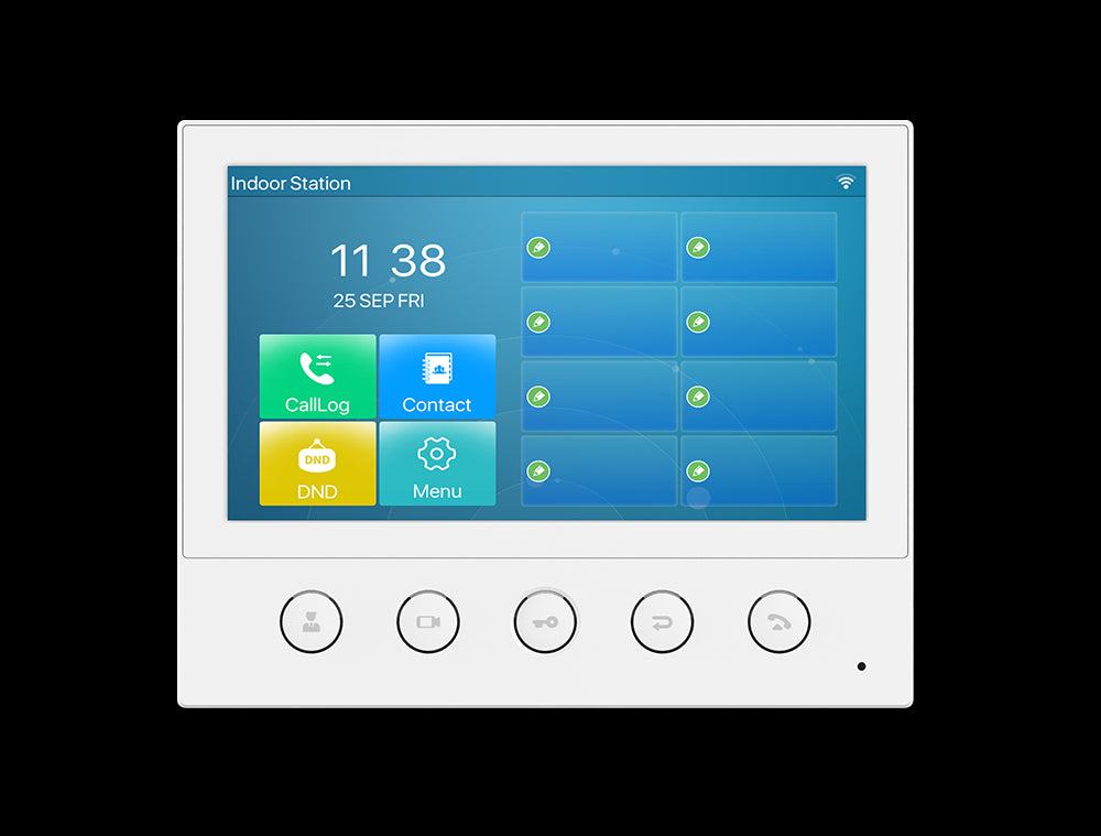 Fanvil i53W Indoor SIP Station, 6 SIP Lines, 5 Buttons, PoE, 7' Colour Touch Screen, Linux, ONVIF, 2Yr Warranty Fanvil i53W Indoor SIP Station, 6 SIP Lines, 5 Buttons, PoE, 7' Colour Touch Screen, Linux, ONVIF, 2Yr Warranty